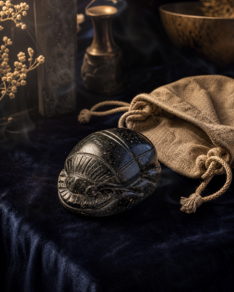 Scarab — "Heart Scarab" Ritual Object, hero view