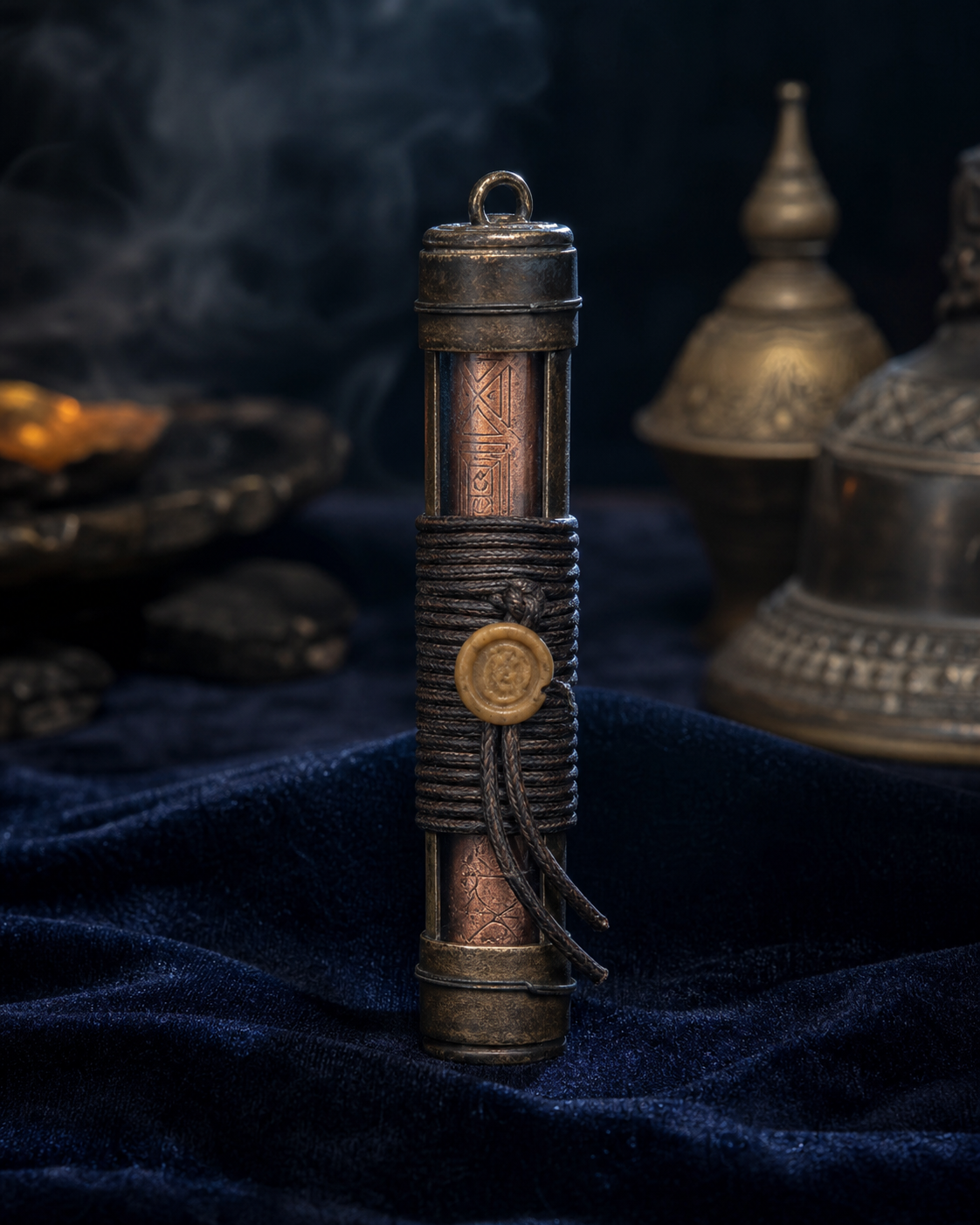 Takrut — Sacred Yant Cylinder, hero view